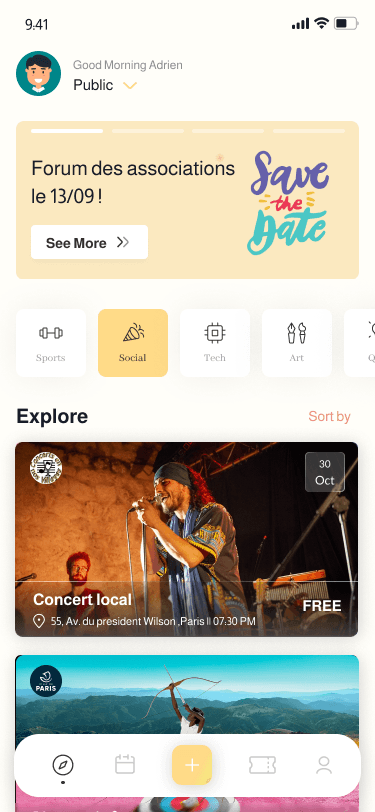 Interface association - actualités